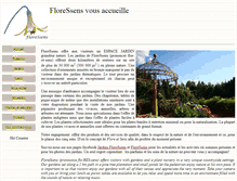 Tablet Screenshot of floressens.com